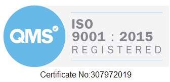 ISO 9001:2015 badge